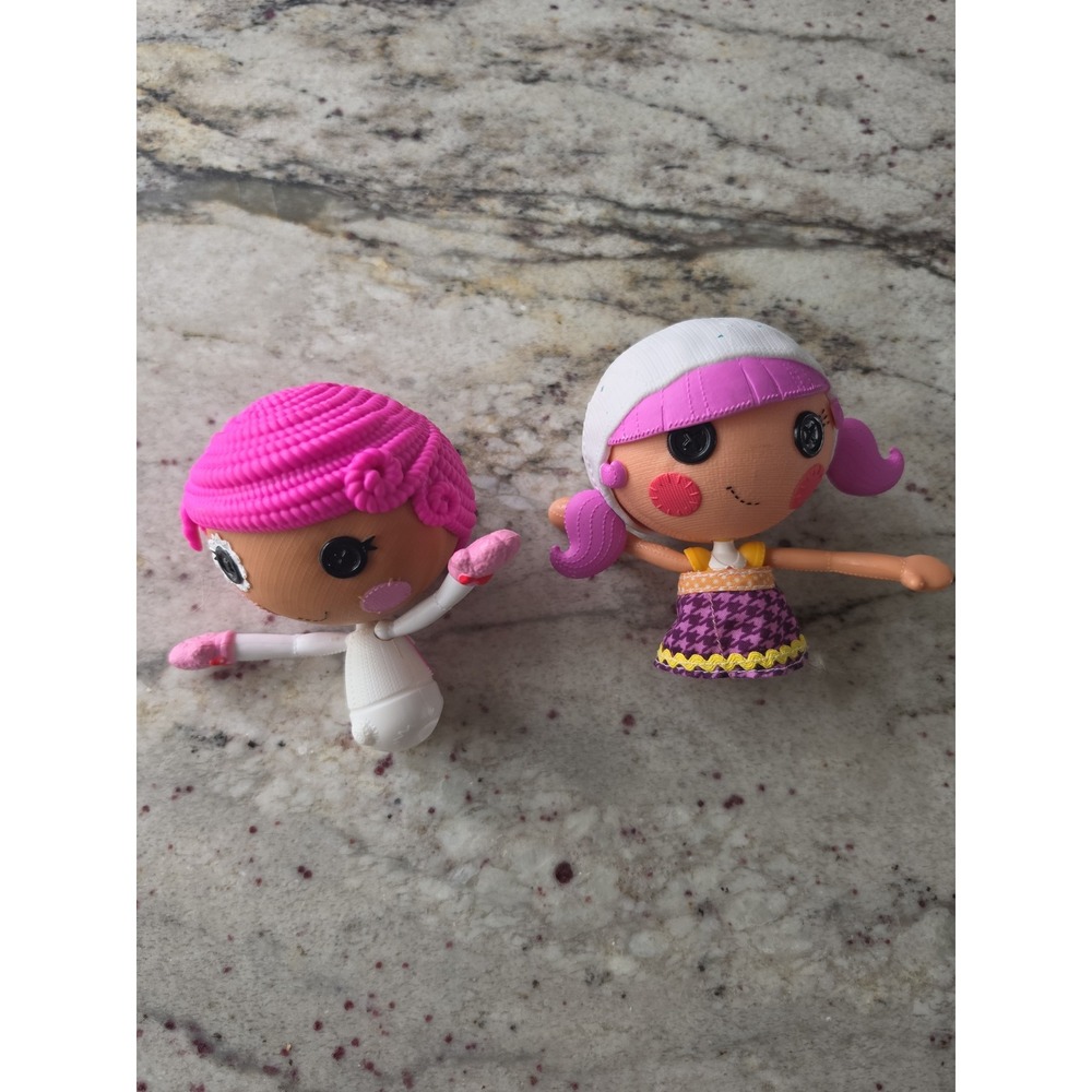 Lalaloopsy dolls heads and arms only